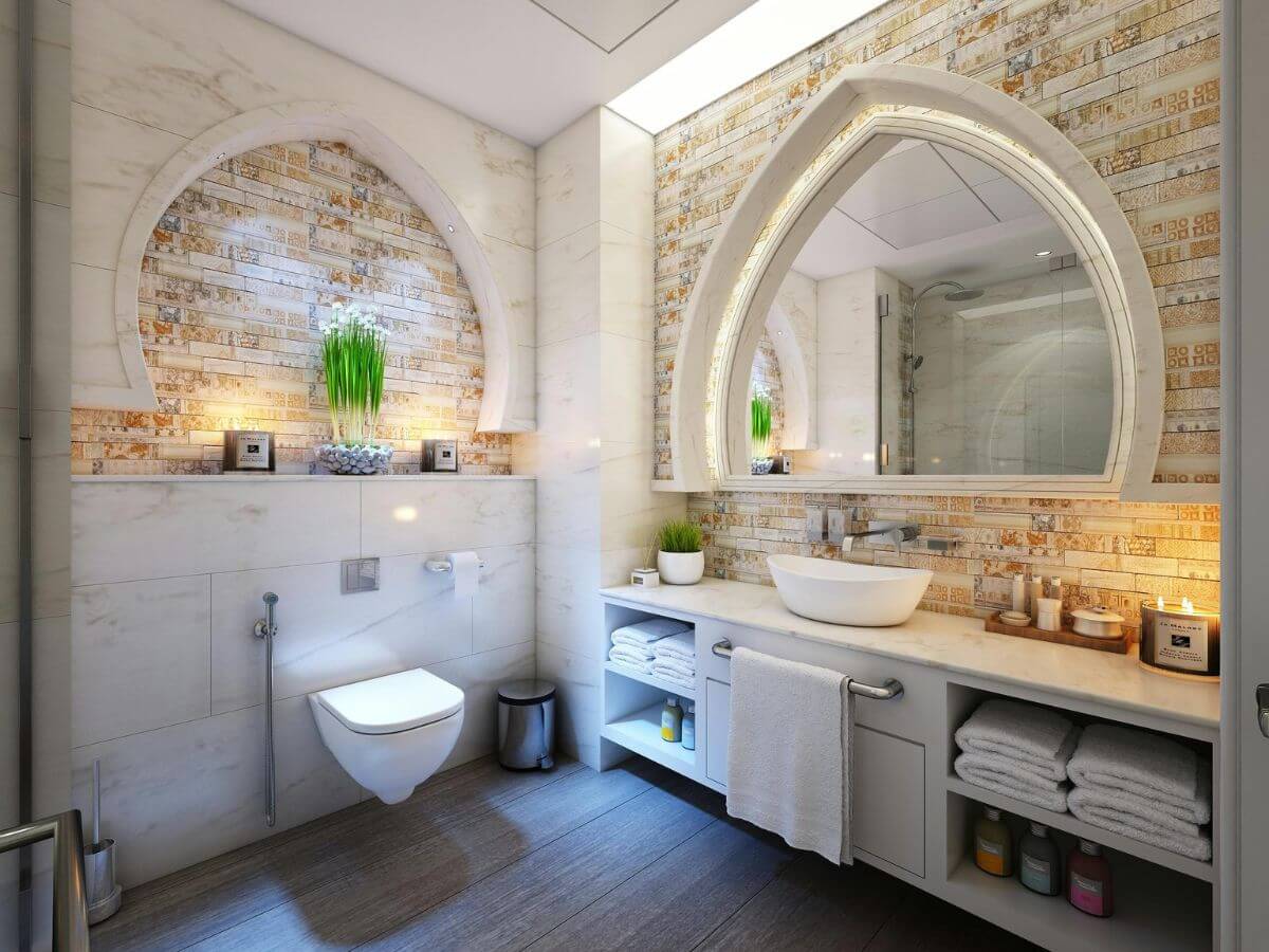 High tech products used in a bathroom from China bathroom brands.