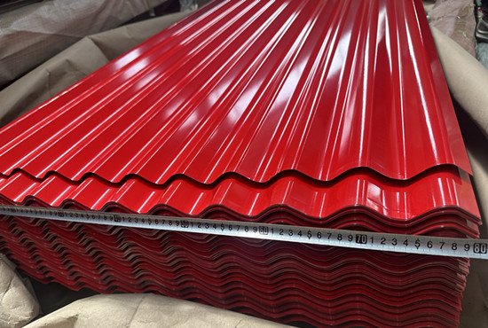 blood red roofing sheet 550x370