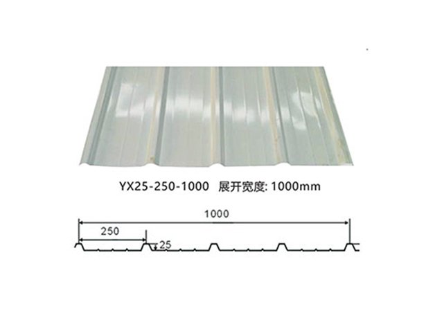 roofing sheet YX25-250-1000
