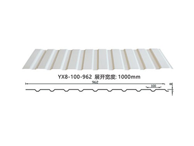 roofing sheet YX8-100-962