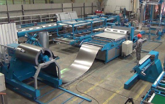coil processing equipment metal cutting machine