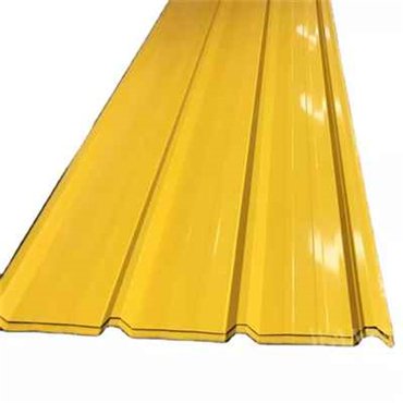 roofing sheet yellow