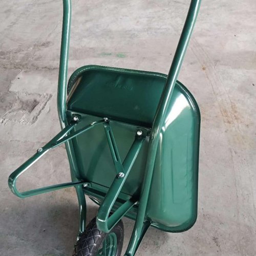 Trolley or wheelbarrow for construction use.