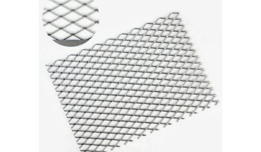 Building material galvanized small hole aluminum mesh for fencing.