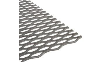 Expanded metal sheet for building with removable feature.