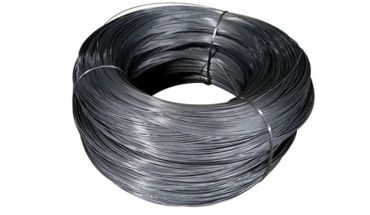 Classic black annealed wire in gray color.