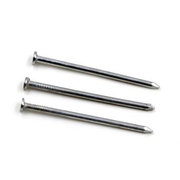 Three pieces common nails sample.