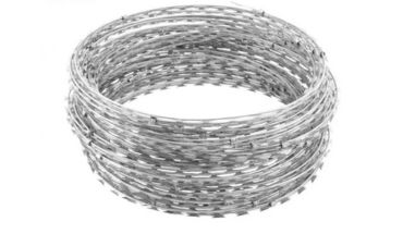 Concertina wire with 10 meters length.