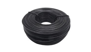 Customized black annealed wire in roll.