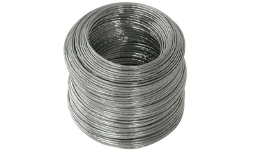 Customized size galvanized wire steel roll.