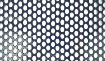 Galvanized black coated mesh plate perforated mesh sheet sample.
