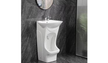 Double level wash basin stand pedestal.