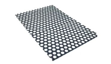 Durable outlet stainless steel perforated sheet for building construction.