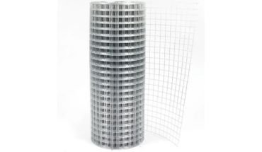 Electro Galvanized welded wire mesh in roll.