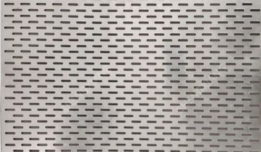 Perforated mesh crocodile mouth hole anti-skid plate.