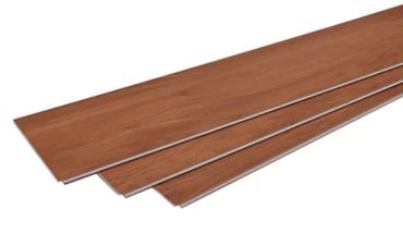 Wood plank type SPC flooring tile design.