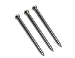 Headless nails in three pieces sample.