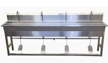 Industrial workshop wash basin.