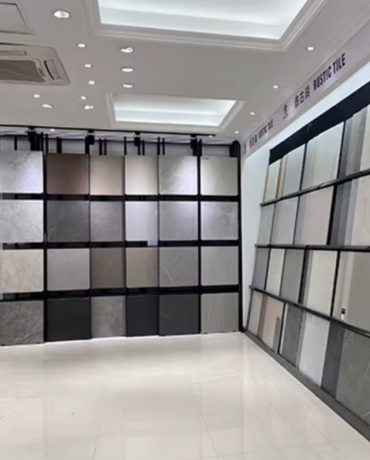 Sintered tiles for selection.