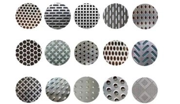 Small hole perforated metal stainless steel sheet mesh in different design.
