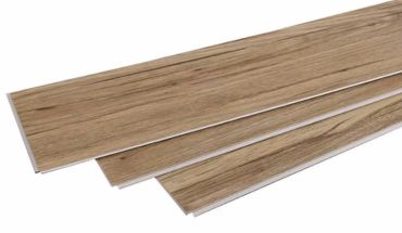 Vinyl plank SPC flooring tile design.