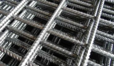 Welded wire mesh panel rebar sheet samples.