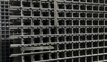 Wire metal welded mesh panel in bulk order.