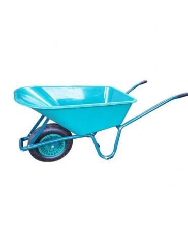 Blue wheelbarrow sample.