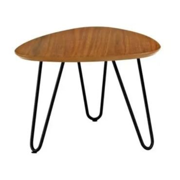 Customized shape coffee table.