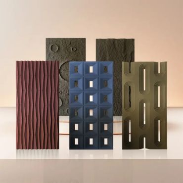 Faux PU stone wall panel in different 3D design.