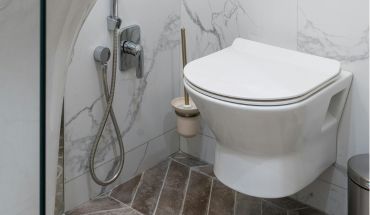 Ceramic high-quality material toilet.