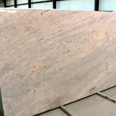 Ivory beige gold natural stone slab.