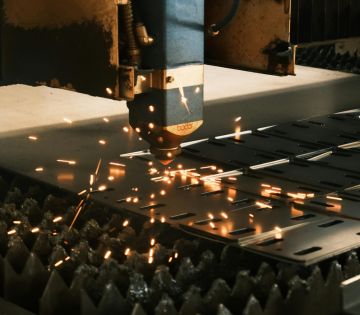 Laser Cutting Machine for steel.