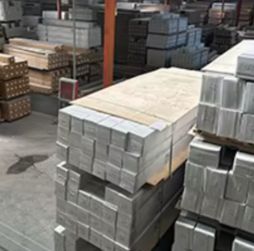 Polyurethane boards package stacks.