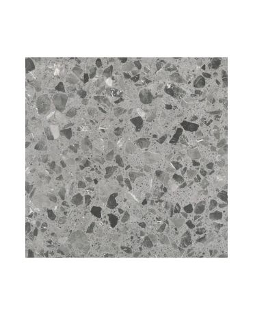 Porcelain tile in gray design.