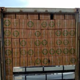Roofing Sheet and Steel Materials in Truck.