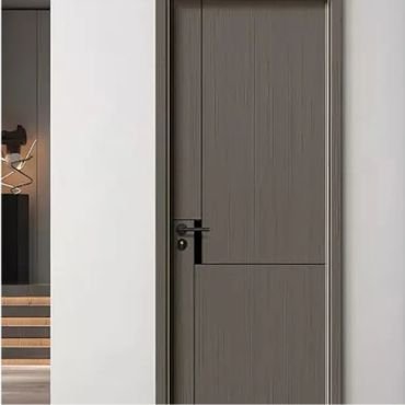 WPC Door frame in gray color.