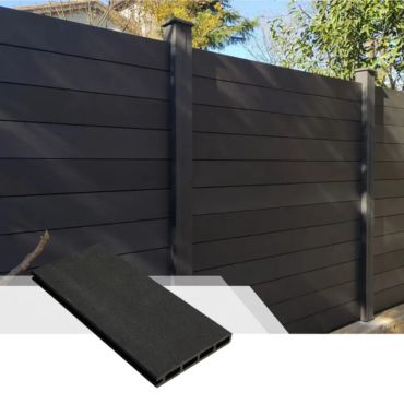 WPC pergolas & fencing in an outdoor setting.