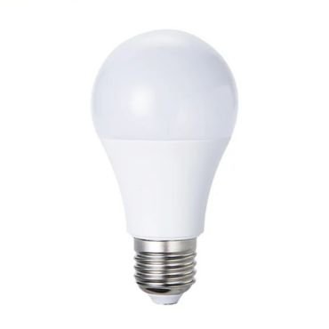 White LED light bulb sample.