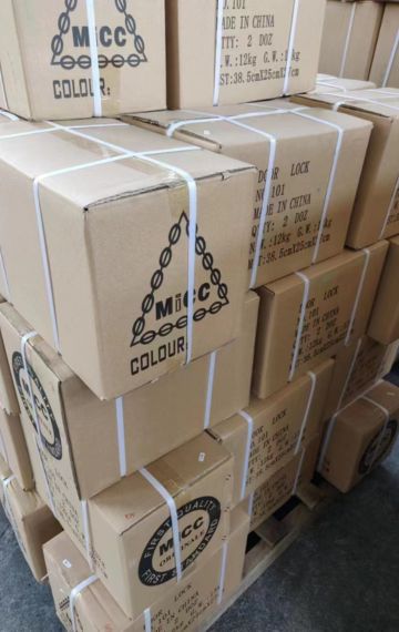 Box of MICC locks.