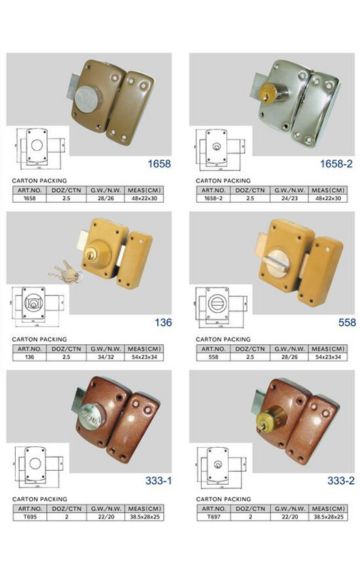 MICC catalog for lock.