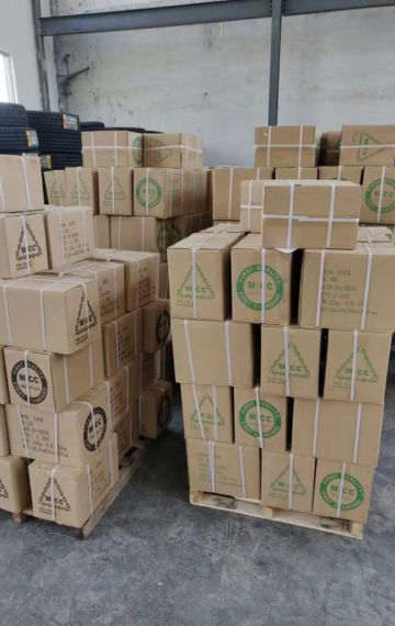 MICC lock in pallet.