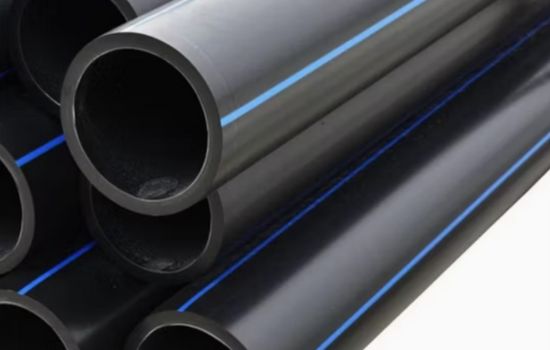 PE pipes.